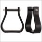 TOUGH 1 ROYAL KING SUPER POLYMER HORSE ADULT STIRRUPS W/ 2 1/2" NECK