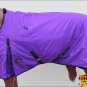 66 in HILASON 1200D RIPSTOP WATERPROOF POLY TURNOUT HORSE WINTER SHEET PURPLE