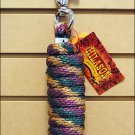 HUNTER GREEN HILASON HORSE BRAIDED PLOY LEAD ROPE W/ BUFFALO SNAP SOLID BRAID 5/
