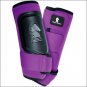MEDIUM CLASSIC EQUINE CROSSFIT NEOPRENE HORSE FRONT LEG BOOTS PAIR PURPLE