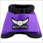 SMALL PURPLE RELENTLESS TREVOR BRAZILE FRONT REAR SPORT BELL BOOT 6 PACK HORSE
