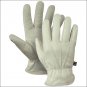 LARGE NOBLE OUTFITTERS BREATHABLE LEATHER CHEYENNE COWSKIN GLOVE CREAM