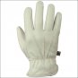LARGE NOBLE OUTFITTERS BREATHABLE LEATHER CHEYENNE COWSKIN GLOVE CREAM