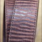44" x 1.5" JUSTIN BENT RAIL SANDED BROWN LEATHER BOMBER BELT MADE IN THE USA
