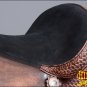 TO106DBRO-F HILASON TREELESS WESTERN TRAIL BARREL RACING HORSE RIDING SADDLE 16"