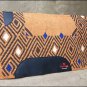 FEP238 MADE IN USA HILASON WESTERN WOOL SHOCK BUSTER SADDLE BLANKET PAD RUST