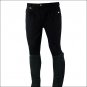 52 SIZE HORZE MEN COTTON KNITTED HORSE RIDING SELF PATCH BREECHES BLACK