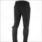 52 SIZE HORZE MEN COTTON KNITTED HORSE RIDING SELF PATCH BREECHES BLACK