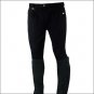 52 SIZE HORZE MEN COTTON KNITTED HORSE RIDING SELF PATCH BREECHES BLACK