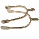 HILASON STAINLESS STEEL 1 inch (25MM) NECK DRESSAGE LADIES SPUR