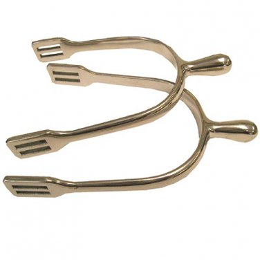 HILASON STAINLESS STEEL 1 inch (25MM) NECK DRESSAGE LADIES SPUR