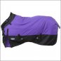 69 inch PURPLE TOUGH-1 1200D WATERPROOF POLY TURNOUT BLANKET ADJUST SNUGGIT NECK