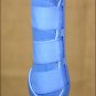 MEDIUM TURQUOISE HILASON HORSE FRONT LEG SPORTS BOOT PROFESSIONAL CHOICE BELL