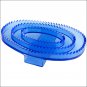 LARGE HORZE WESTERN TACK FLEXIBLE RUBBER HORSE TRANSPARENT CURRY COMB