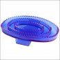 LARGE HORZE WESTERN TACK FLEXIBLE RUBBER HORSE TRANSPARENT CURRY COMB