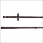 PONY HORZE CLASSIC QUALITY LEATHER REINS EASY GRIP BUCKLE ENDS PAIR DARK BROWN