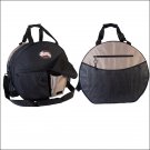 WEAVER LEATHER HORSE TACK DELUXE ROPE BAG BLACK & TAN