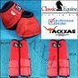SMALL RED CLASSIC EQUINE FRONT REAR LEGACY SPORTS HORSE LEG NO TURN BELL BOOTS