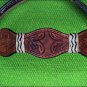HILASON WESTERN LEATHER RAWHIDE BRAIDED HORSE HEADSTALL BREAST COLLAR MA