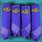 MEDIUM PROFESSIONAL CHOICE VENTECH SPORT BOOTS BELL HALTER REINS HORSE PURPLE
