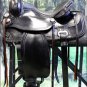 TO105BK-F HILASON TREELESS WESTERN LEATHER TRAIL PLEASURE HORSE RIDING SADDLE 17