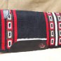 FEP286 MADE IN USA HILASON WESTERN WOOL SHOCK BUSTER SADDLE BLANKET PAD BLACK