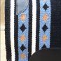 FEP258 MADE IN USA HILASON WESTERN WOOL SHOCK BUSTER SADDLE BLANKET PAD BLACK