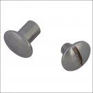 1/4" HILASON WESTERN HORSE SADDLE TACK CHICAGO SCREW STAINLESS STEEL 50 SET