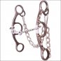 CLASSIC EQUINE SHERRY CERVI COLLECTION DIAMOND SHORT SHANK HORSE GAG BIT
