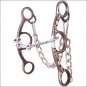 CLASSIC EQUINE SHERRY CERVI COLLECTION DIAMOND SHORT SHANK HORSE GAG BIT
