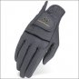 11 SIZE HERITAGE LEATHER PREMIER SHOW HORSE RIDING EQUESTRIAN GLOVE GREY
