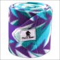 4 1/2" CLASSIC EQUINE HORSE POLO WRAPS WASH BAG PRINTS PURPLE TWIST