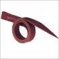 WEAVER BURGUNDY HORSE CINCH LATIGO LEATHER 1-1/4" x 72"