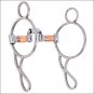 HILASON STAINLESS STEEL WONDER HORSE TACK GAG BIT 5" HINGED CORRECTION MOUTH