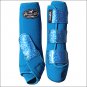 SML PROFESSIONAL CHOICE SPORTS MEDICINE HORSE LEG BOOTS 4 PACK GLITTER BLUE