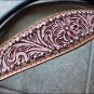 HILASON WESTERN LEATHER HORSE BRIDLE HEADSTALL ANTIQUE MAHOGANY