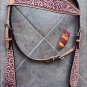 HILASON WESTERN LEATHER HORSE BRIDLE HEADSTALL ANTIQUE MAHOGANY