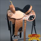 TT203-F HILASON FLEX-TREE BARREL RACING TRAIL RIDING WESTERN SADDLE 17"