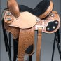 TT203-F HILASON FLEX-TREE BARREL RACING TRAIL RIDING WESTERN SADDLE 17"