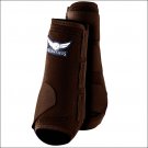 MEDIUM CACTUS ROPES RELENTLESS ALL AROUND HORSE SPORT BOOT SET OF 4 CHOCOLATE