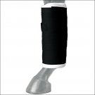 5.5"X 12' TOUGH 1 TACK HORSE LEG LONGER WEAR STANDING WRAPS 4 PACK BLACK