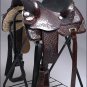 TO100DB HILASON TREELESS WESTERN BARREL RACING TRAIL PLEASURE SADDLE 14" 15" 16"