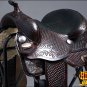 TO100DB HILASON TREELESS WESTERN BARREL RACING TRAIL PLEASURE SADDLE 14" 15" 16"