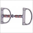 HILASON STAINLESS STEEL RACING DEE RINGS BIT SNAFFLE MOUTH
