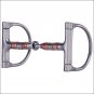 HILASON STAINLESS STEEL RACING DEE RINGS BIT SNAFFLE MOUTH