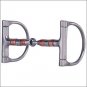 HILASON STAINLESS STEEL RACING DEE RINGS BIT SNAFFLE MOUTH