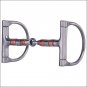 HILASON STAINLESS STEEL RACING DEE RINGS BIT SNAFFLE MOUTH