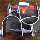 CIRCLE Y SPUR ENGRAVED ROPING STAINLESS STEEL MENS SPUR