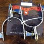 CIRCLE Y SPUR ENGRAVED ROPING STAINLESS STEEL MENS SPUR
