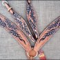 HILASON WESTERN LEATHER HORSE ONE EAR BRIDLE HEADSTALL BREAST COLLAR TAN BLACK